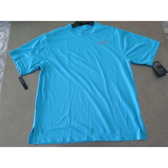 Nike BV9415-359 Men's Size Large Basketball Dri-Fit Classic Short Sleeved Shirt - Picture 4 of 6